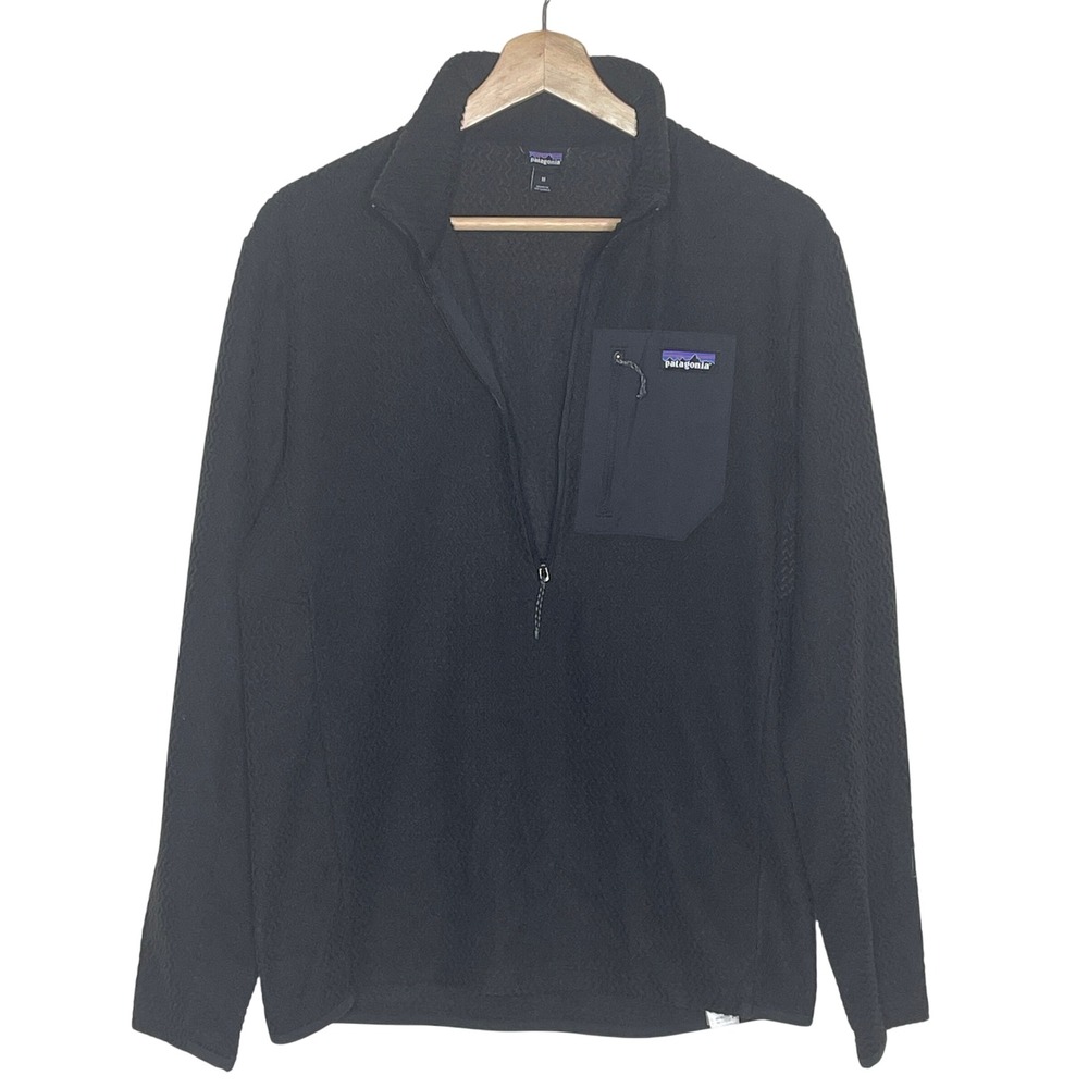 Patagonia Better Sweater Fleece Pullover Jacket Black‎ Womens Medium
